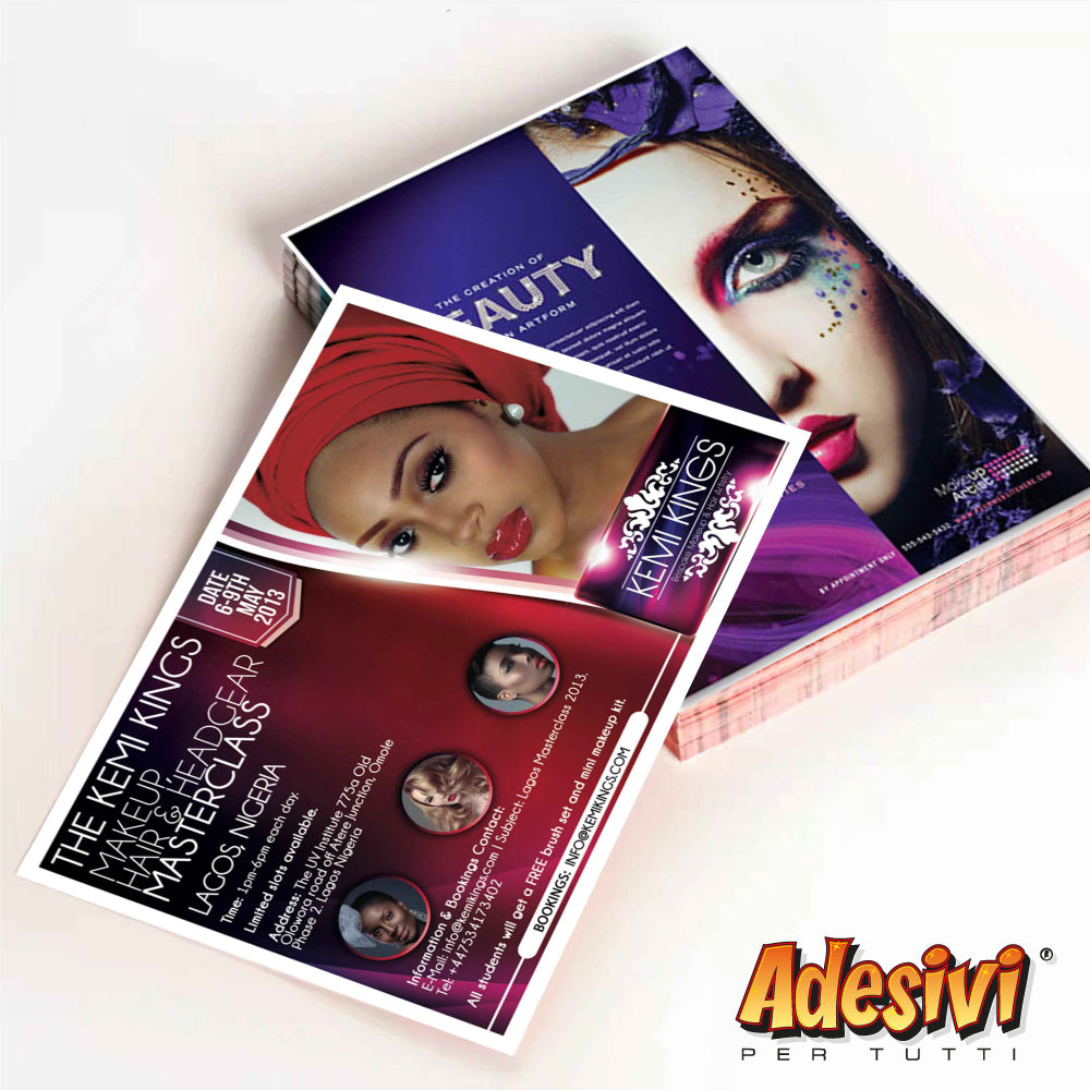 Flyer - Cartoline formato A5 (148x210) stampa digitale